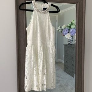 White Lace dress - Bridal Shower or Easter! Size M
